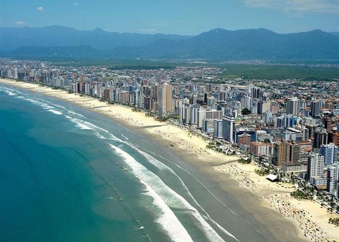 Apto Com Churrasqueira Apartment Praia Grande  Exterior photo